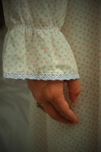 women’s French cotton nightie relaxed fit